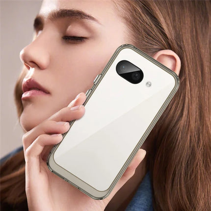For Google Pixel 9a Case TPU+Acrylic Protective Clear Phone Cover