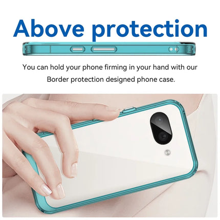 For Google Pixel 9a Case TPU+Acrylic Protective Clear Phone Cover