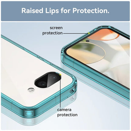 For Google Pixel 9a Case TPU+Acrylic Protective Clear Phone Cover
