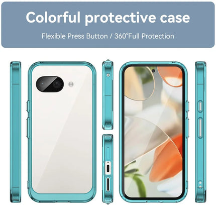 For Google Pixel 9a Case TPU+Acrylic Protective Clear Phone Cover