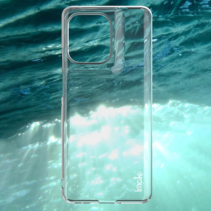 IMAK Crystal Case II Pro for Motorola Edge 50 Pro 5G Case Transparent PC Protective Phone Cover