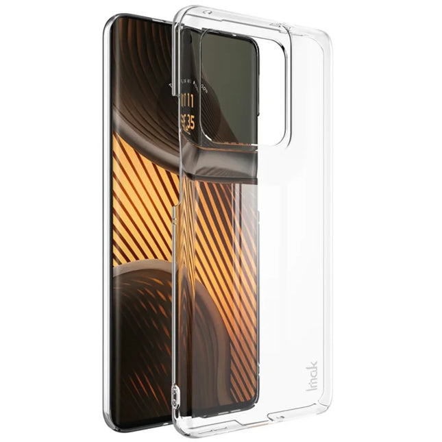 IMAK Crystal Case II Pro for Motorola Edge 50 Ultra 5G Case Transparent PC Protective Phone Cover