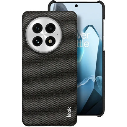IMAK Ruiyi Series for OnePlus 13 Case Classic Fabric Texture Leather+PC Phone Cover