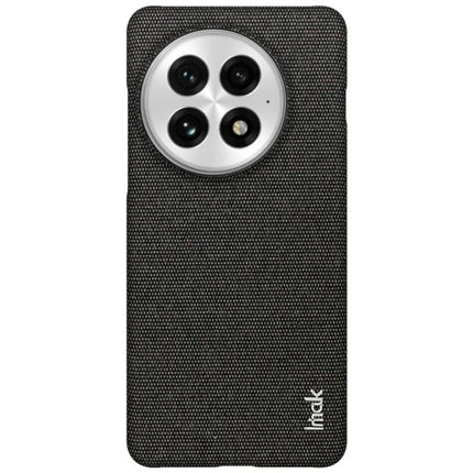 IMAK Ruiyi Series for OnePlus 13 Case Classic Fabric Texture Leather+PC Phone Cover