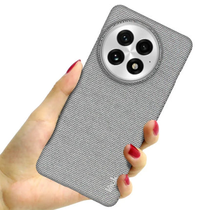IMAK Ruiyi Series for OnePlus 13 Case Classic Fabric Texture Leather+PC Phone Cover