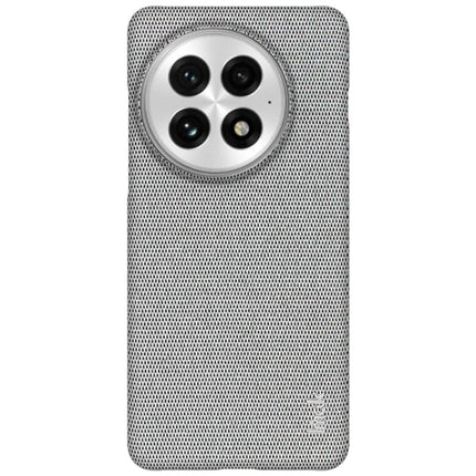 IMAK Ruiyi Series for OnePlus 13 Case Classic Fabric Texture Leather+PC Phone Cover