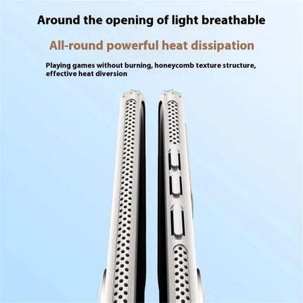For Honor 100 5G Case Compatible with MagSafe Kickstand TPU+PC Heat Dissipation Phone Cover