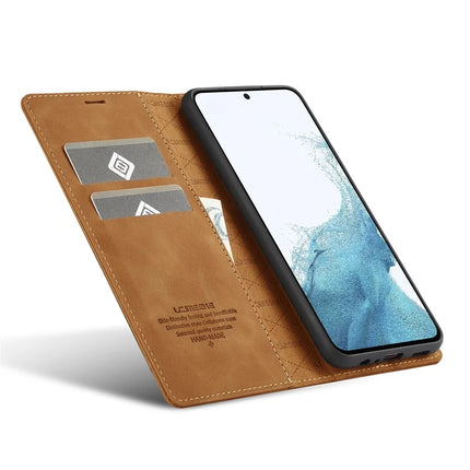 LC.IMEEKE For Samsung Galaxy A16 5G / A16 4G Stand Case TPU+PU Flip Phone Cover