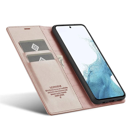 LC.IMEEKE For Samsung Galaxy A16 5G / A16 4G Stand Case TPU+PU Flip Phone Cover