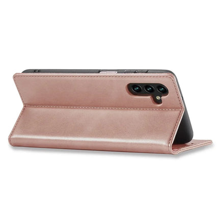 LC.IMEEKE For Samsung Galaxy A16 5G / A16 4G Stand Case TPU+PU Flip Phone Cover