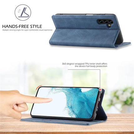 LC.IMEEKE For Samsung Galaxy A16 5G / A16 4G Stand Case TPU+PU Flip Phone Cover