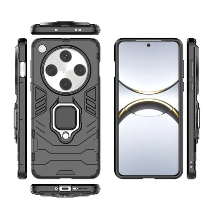 For Oppo Find X8 Pro 5G Case PC+TPU Protective Phone Cover with Ring Kickstand