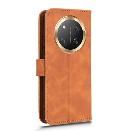 For Honor X60 Pro 5G / Magic7 Lite 5G / X9c 5G Leather Case Skin-Feel Anti-Drop Wallet Flip Phone Cover