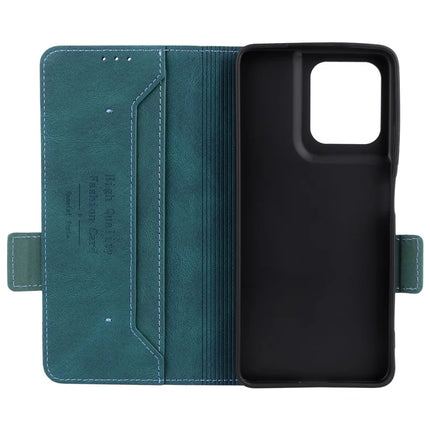 For Motorola Moto G75 5G Case Leather Wallet Flip Phone Cover with Hardware Decor