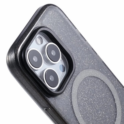 KIGC For iPhone 16 Pro Max Case Compatible with MagSafe Epoxy Design Kickstand TPU+PC Phone Back Cover