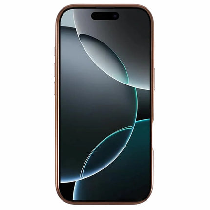 KIGC For iPhone 16 Pro Max Case Compatible with MagSafe Snake Texture Leather+PC+TPU Back Cover