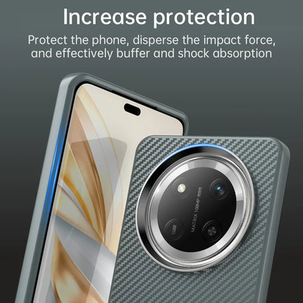 For Honor X60 Pro 5G / X9c 5G / Magic7 Lite 5G Case Cell Phone Hybrid Back Cover Carbon Fiber Texture