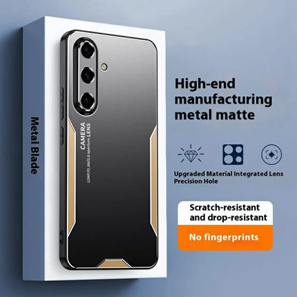 For Samsung Galaxy A16 4G / 5G Phone Case Aluminium Alloy TPU PC Back Cover