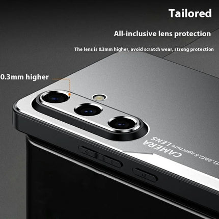 For Samsung Galaxy A16 4G / 5G Phone Case Aluminium Alloy TPU PC Back Cover