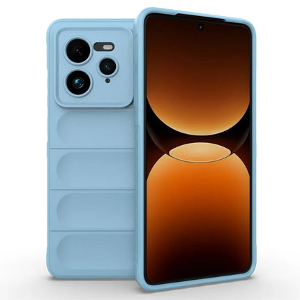 For Realme GT 7 Pro 5G Case Anti-Drop Soft TPU Rugged Phone Back Cover - Baby Blue