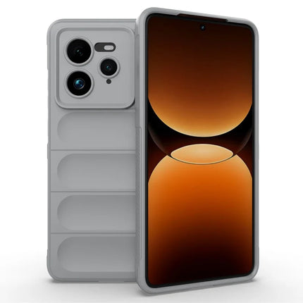 For Realme GT 7 Pro 5G Case Anti-Drop Soft TPU Rugged Phone Back Cover - Light Grey