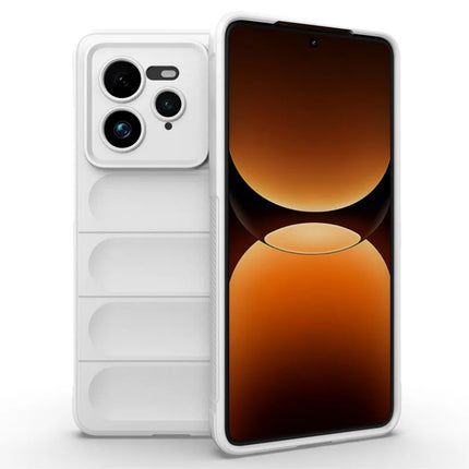 For Realme GT 7 Pro 5G Case Anti-Drop Soft TPU Rugged Phone Back Cover - White