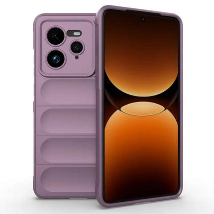 For Realme GT 7 Pro 5G Case Anti-Drop Soft TPU Rugged Phone Back Cover - Light Purple