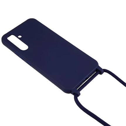 For Samsung Galaxy A36 5G Case TPU Soft Shockproof Phone Cover with Adjustable Lanyard