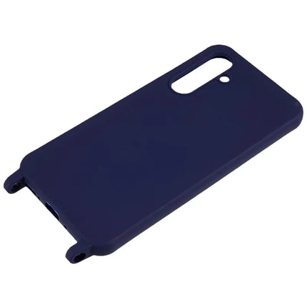 For Samsung Galaxy A36 5G Case TPU Soft Shockproof Phone Cover with Adjustable Lanyard
