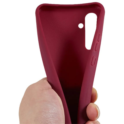 For Samsung Galaxy A36 5G Case TPU Soft Shockproof Phone Cover with Adjustable Lanyard