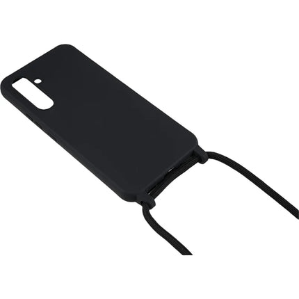 For Samsung Galaxy A36 5G Case TPU Soft Shockproof Phone Cover with Adjustable Lanyard