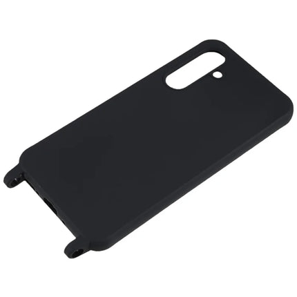 For Samsung Galaxy A36 5G Case TPU Soft Shockproof Phone Cover with Adjustable Lanyard