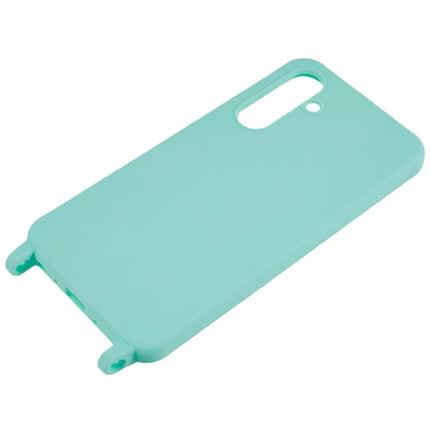 For Samsung Galaxy A36 5G Case TPU Soft Shockproof Phone Cover with Adjustable Lanyard