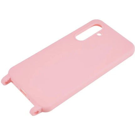 For Samsung Galaxy A36 5G Case TPU Soft Shockproof Phone Cover with Adjustable Lanyard