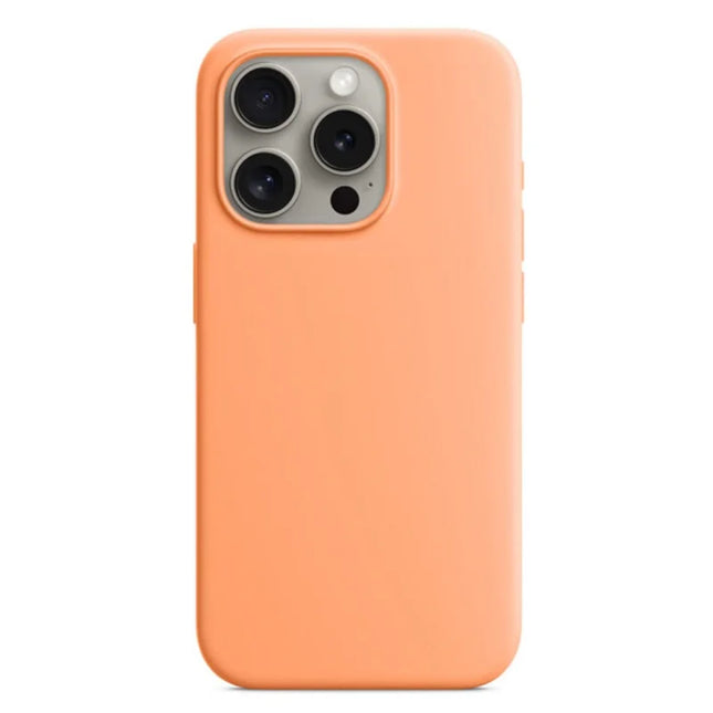 For iPhone 15 Pro Max Case Protective Liquid Silicone Phone Back Cover - Blue