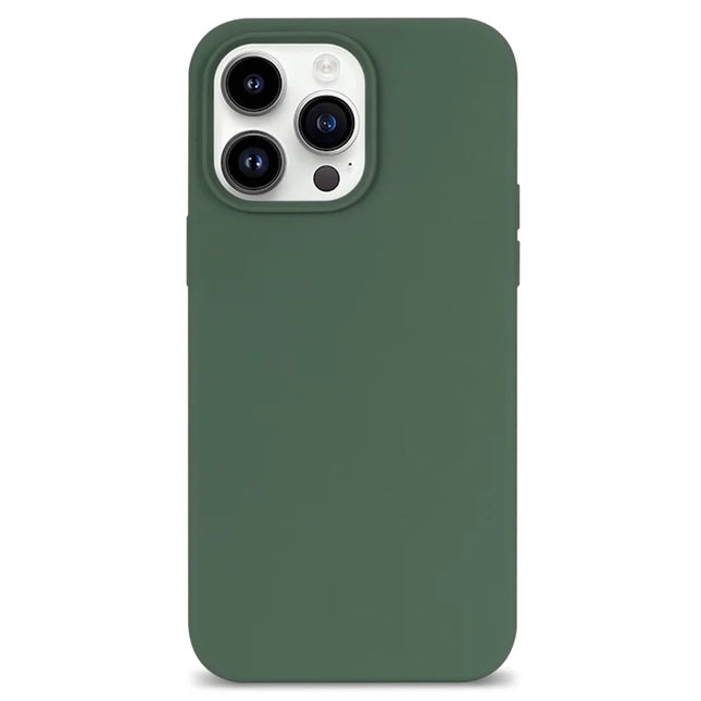 For iPhone 13 Pro Max Case Shockproof Soft Silicone Phone Cover - Green