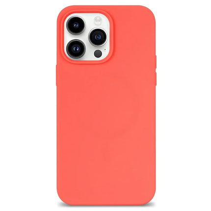 For iPhone 13 Pro Max Case Shockproof Soft Silicone Phone Cover - Pink