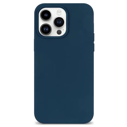 For iPhone 13 Pro Max Case Shockproof Soft Silicone Phone Cover - Blue
