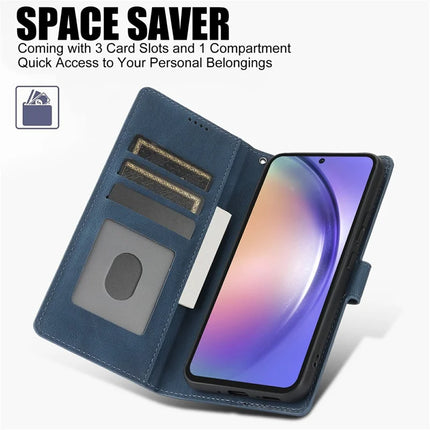For Samsung Galaxy A26 5G Case PU Leather Phone Cover with Wallet Stand View
