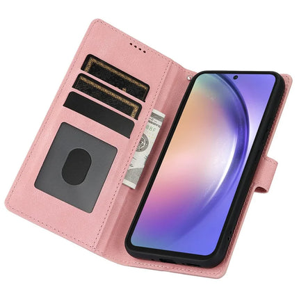 For Samsung Galaxy A26 5G Case PU Leather Phone Cover with Wallet Stand View