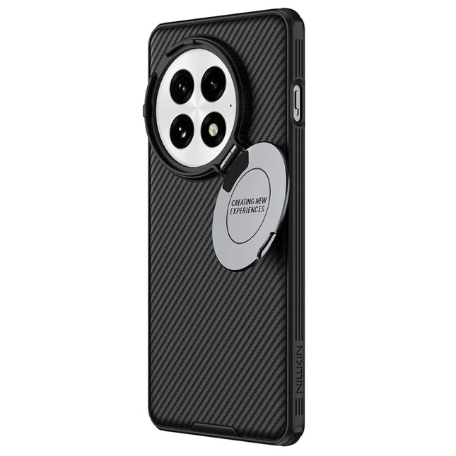 NILLKIN Camshield Prop Magnetic Series for OnePlus 13 Case Compatible with MagSafe PC+TPU Phone Cover with Camera Cover - Black