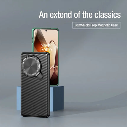 NILLKIN Camshield Prop Magnetic Series for OnePlus 13 Case Compatible with MagSafe PC+TPU Phone Cover with Camera Cover