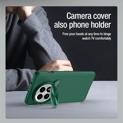 NILLKIN Camshield Prop Magnetic Series for OnePlus 13 Case Compatible with MagSafe PC+TPU Phone Cover with Camera Cover