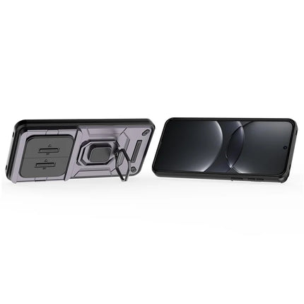 For Huawei Mate 70 Pro+ / 70 Pro Case PC+TPU Kickstand Phone Protector with Lens Cover