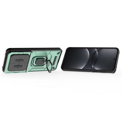 For Huawei Mate 70 Pro+ / 70 Pro Case PC+TPU Kickstand Phone Protector with Lens Cover