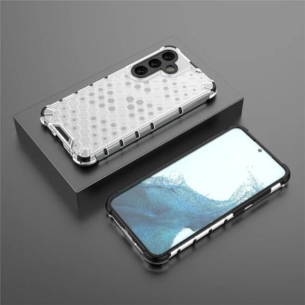 For Samsung Galaxy A26 5G Case PC+TPU Phone Cover Honeycomb Shape