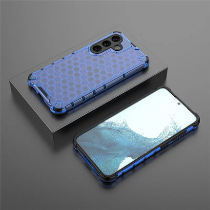 For Samsung Galaxy A26 5G Case PC+TPU Phone Cover Honeycomb Shape