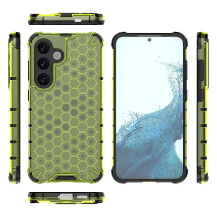 For Samsung Galaxy A56 5G Case PC+TPU Phone Cover Honeycomb Shape