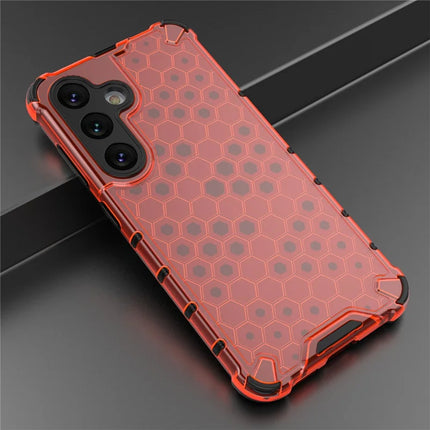 For Samsung Galaxy A56 5G Case PC+TPU Phone Cover Honeycomb Shape