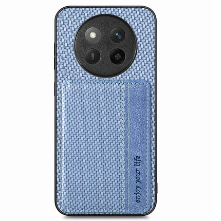For Honor X60 Pro 5G / Magic7 Lite 5G / X9c 5G Case RFID Blocking Card Holder Leather+PC+TPU Phone Cover - Blue